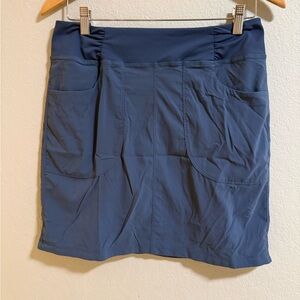 Mountain Hardwear Blue Athletic Skort Women’s M Pull On Pockets